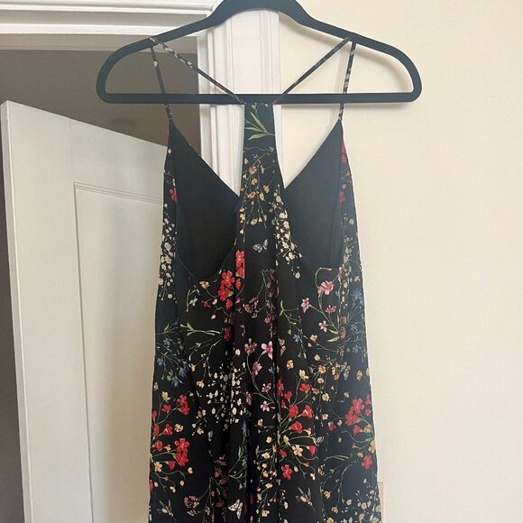 Alice + Olivia "Bohemian Garden" Floral Fierra Silk Mini Dress - Picture 4 of 6